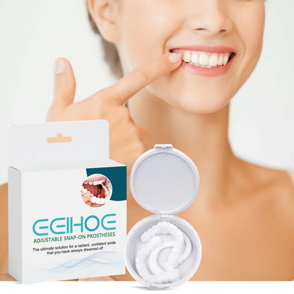 أطقم أسنان قابلة للتركيب بالضغط